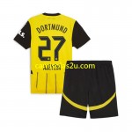 Camisolas de futebol Borussia Dortmund Karim Adeyemi 27 Criança Equipamento Principal 2024/25 Manga Curta